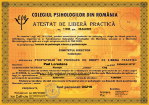 Psiholog, Psihoterapeut Cluj